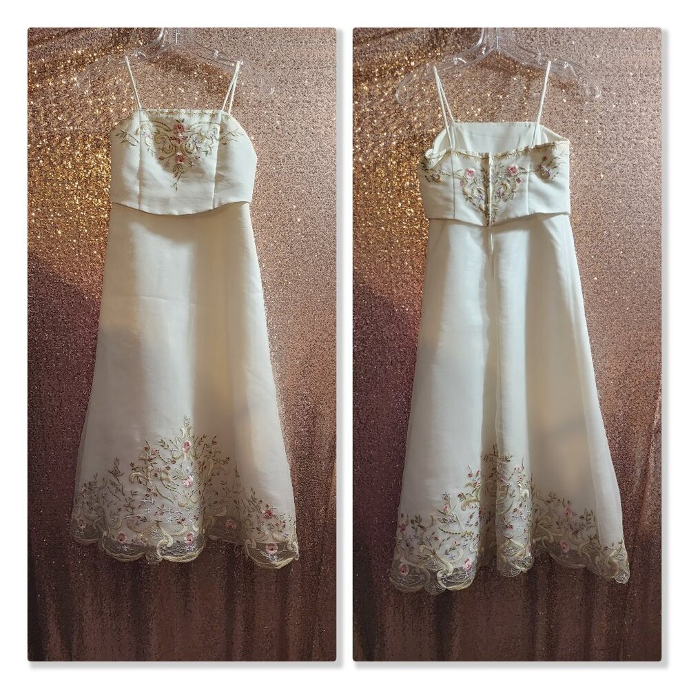 Kids Floral Dress. Great For Easter, Junior  bridesmaid. Other Formal Events.